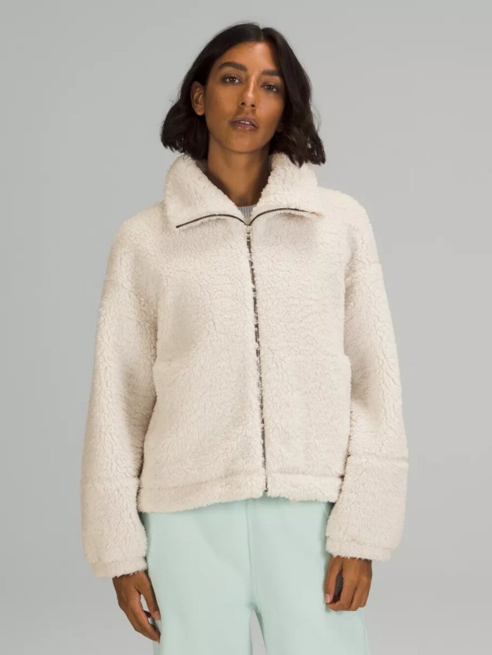 Lululemon Cinchable Fleece Zip-Up